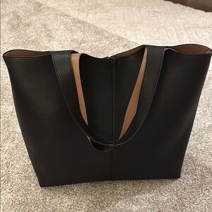 Elegant Black and Tan Women's Tote Bag